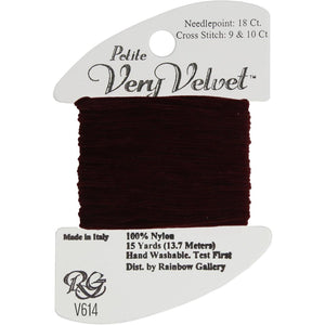 Petite Very Velvet (V614-Garnet)