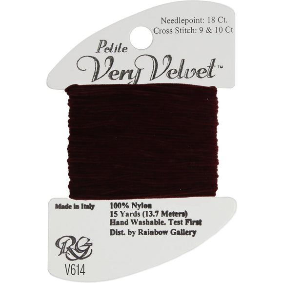 Petite Very Velvet (V614-Garnet)