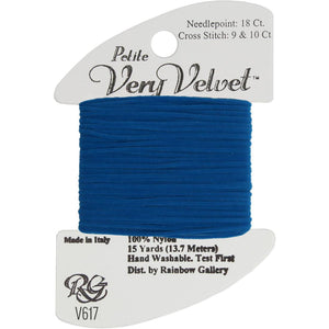 Petite Very Velvet (V617-Peacock Blue)