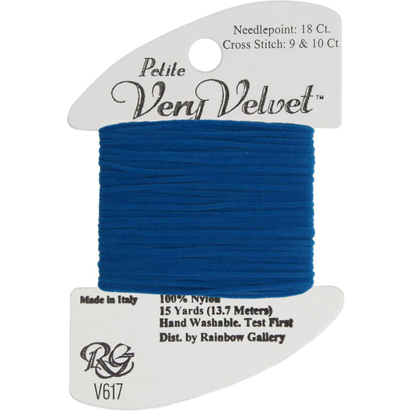 Petite Very Velvet (V617-Peacock Blue)