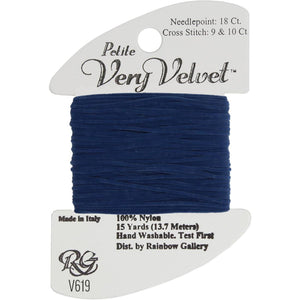 Petite Very Velvet (V619-Denim)