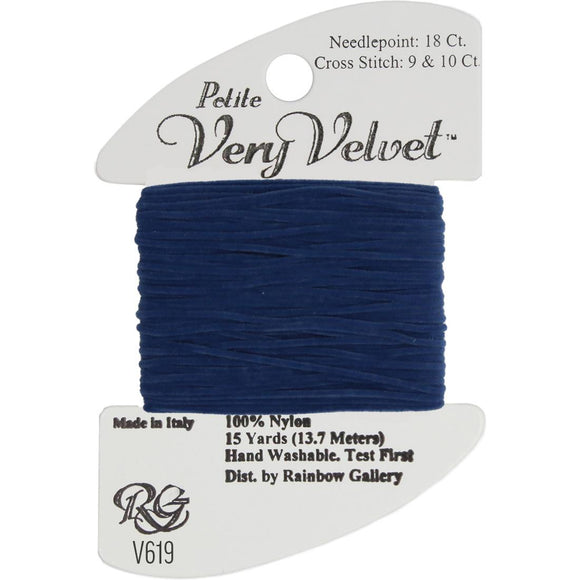 Petite Very Velvet (V619-Denim)
