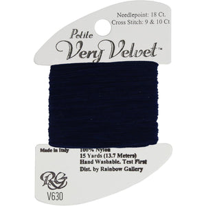Petite Very Velvet (V630-Navy)