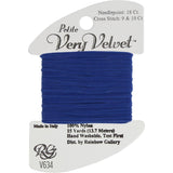 Petite Very Velvet (V634-Brite Blue)