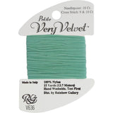Petite Very Velvet (V636-Lite Sea Green)