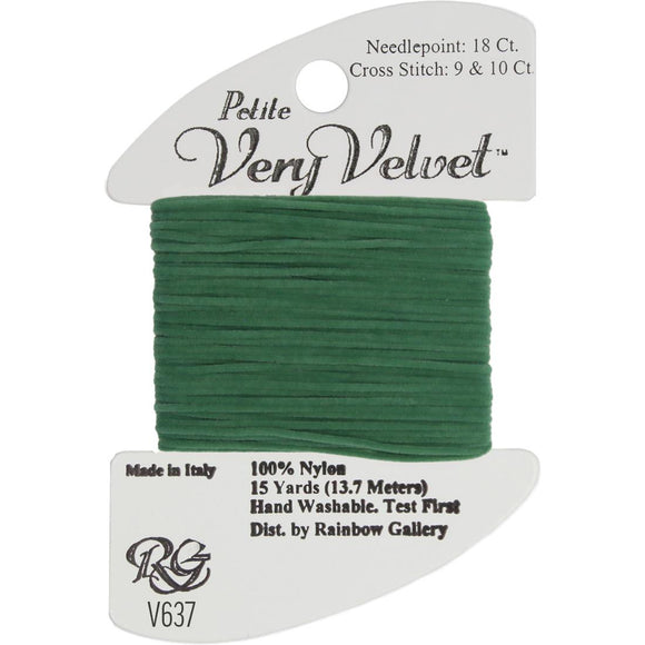 Petite Very Velvet (V636-Lite Sea Green)