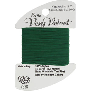 Petite Very Velvet (V638-Dark Sea Green)