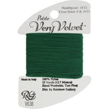 Petite Very Velvet (V638-Dark Sea Green)