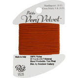 Petite Very Velvet (V639-Dark Terra Cotta)
