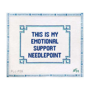 PLDTS Emotional Support Needlepoint