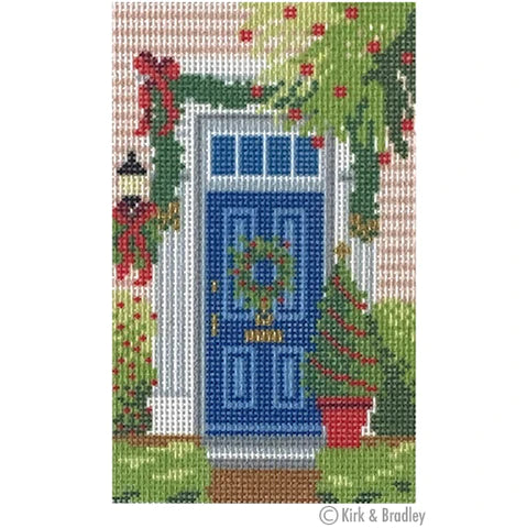 NTG KB120 - Charleston Christmas Blue Door - KBTS Sep23