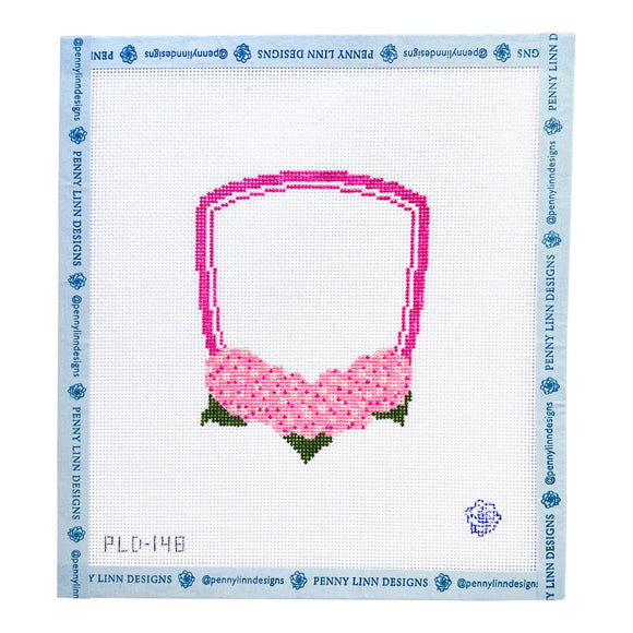 PLDTS Hot Pink Crest with Hydrangea