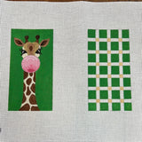 Giraffe w/ Bubble Gum Eyeglass