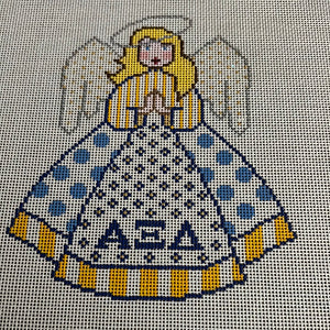 Alpha Xi Delta - Sorority Angel  6"tall