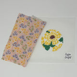 Yellow Gingham Flower