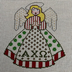 Alpha Chi Omega - Sorority Angel  6"tall