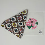 Pink Gingham Flower