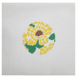 Yellow Gingham Flower
