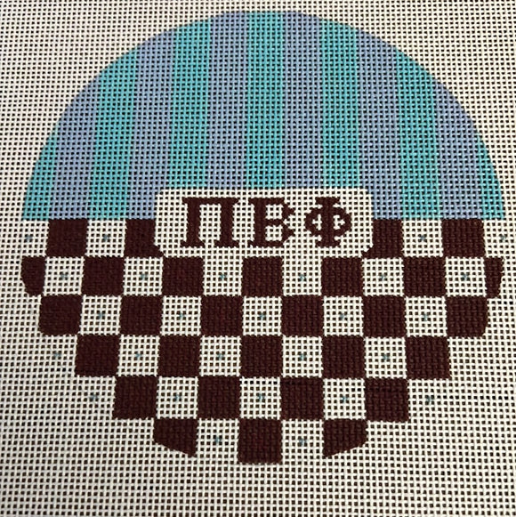 Pi Beta Phi - Sorority Taxi round w/greek letters