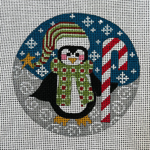 Penguin with Candycane
