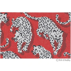 NTG KB146 - Leopard Clutch - Red - KBTS Sep23