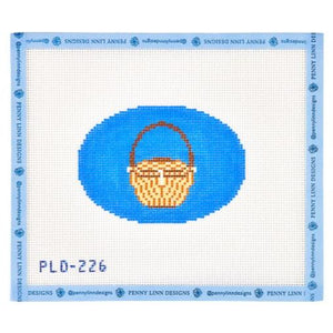 PLDTS Lightship Basket Blue Large Oval