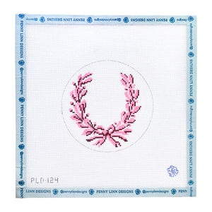 PLDTS Bow Wreath Crest - Pink