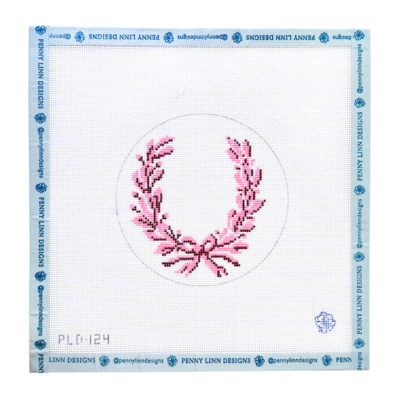 PLDTS Bow Wreath Crest - Pink