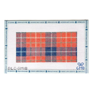 PLDTS Plaid Eyeglass Case - Main Street Red