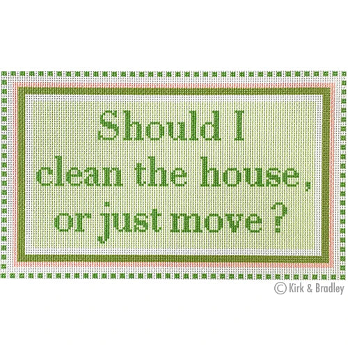 NTG KB149 - Should I Clean the House or Just Move - Green/Pink - KBTS Sep23