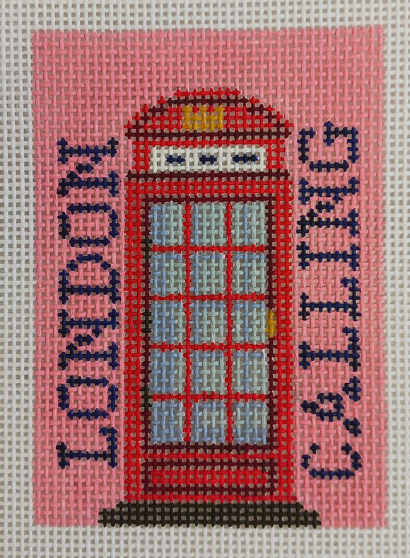 London Calling Self Finishing Passport Cover