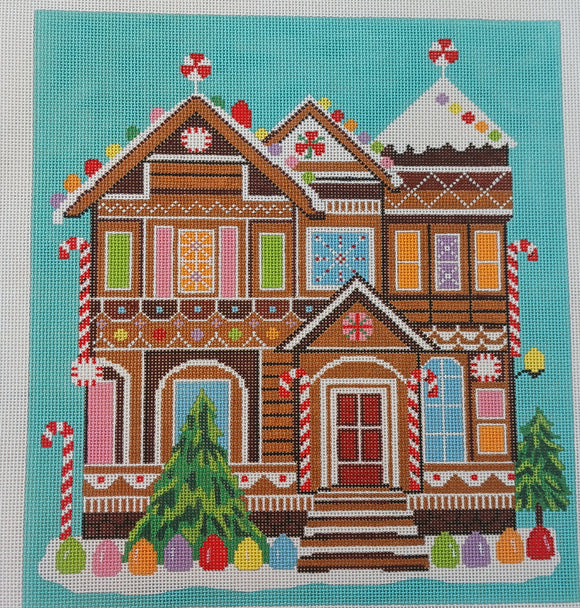 Gumdrop Gingerbread House