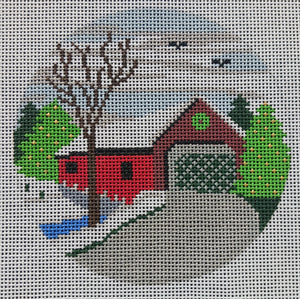 Covered Bridge Ornament