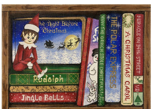 Elf on a Book Shelf