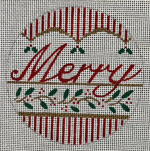 Merry on Red Stripes