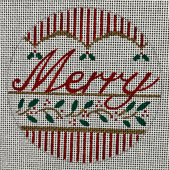 Merry on Red Stripes