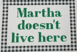Martha doesn't live here