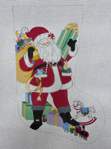 Santa & Toys Stocking