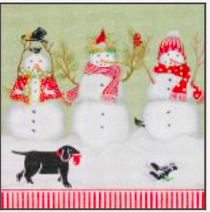 Snowmen & A Dog