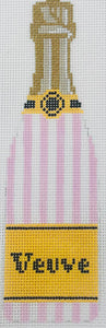 Veuve Bottle - Pink Stripe