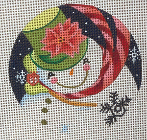 Snowman - Poinsetta