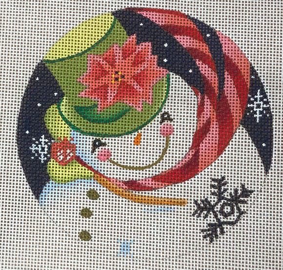 Snowman - Poinsetta