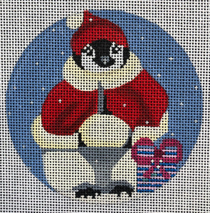 Penguin in Red Suit