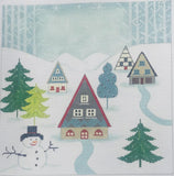 Winter Scene Pillow II