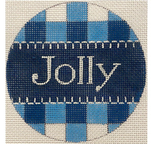 Blue Gingham "Jolly"